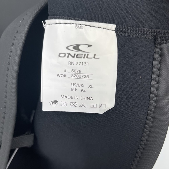 NWT O'Neill Reactor 2 Sleeveless Pullover Wetsuit Vest Only 2MM XL - Picture 10 of 12